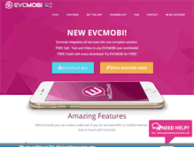 Tablet Screenshot of evcmobi.com